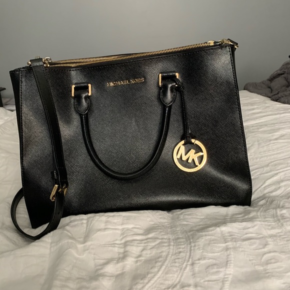 Black Michael Kors Satchel - Picture 5 of 8